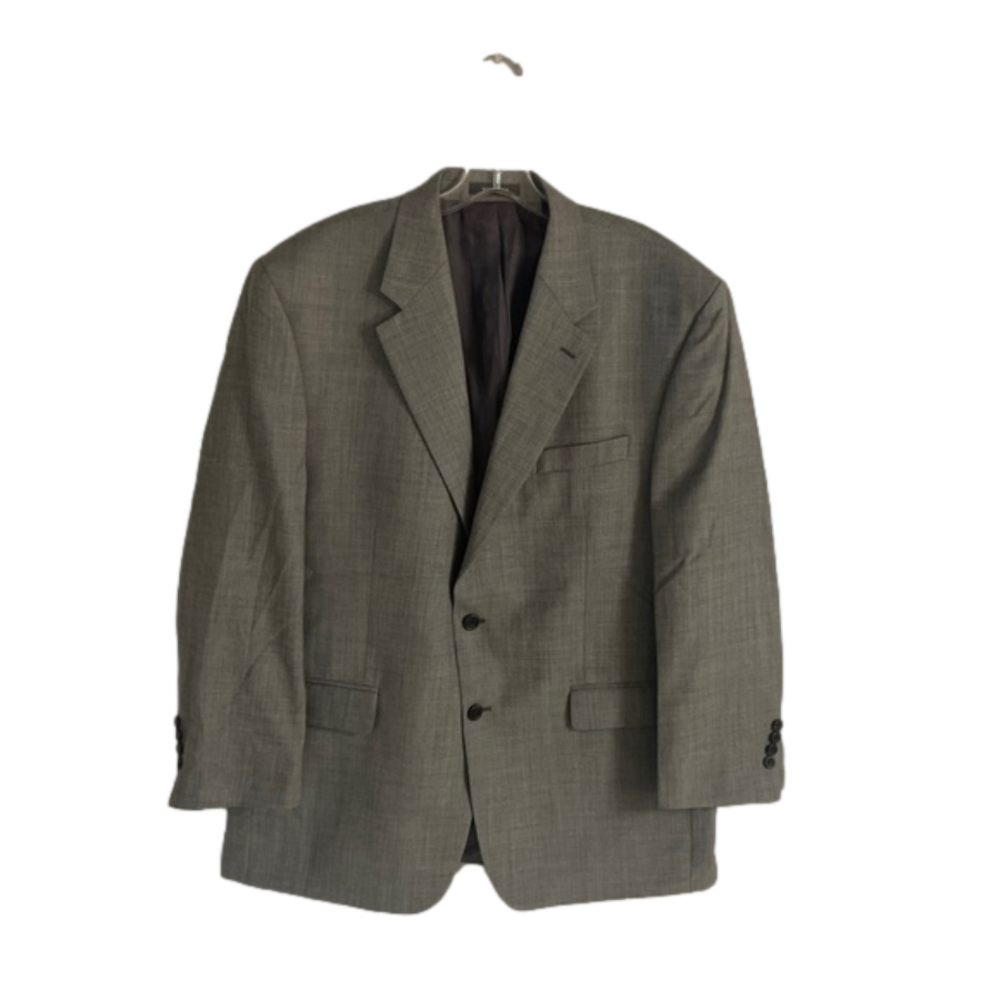 Lauren Ralph Lauren Suit Jacket‎ Mens 44R Grey 100% Wool Coat